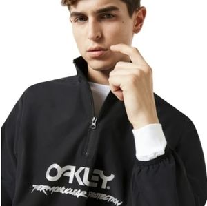 Oakley " tnp reflective anorak" mens XL, black , NWT , ships fast